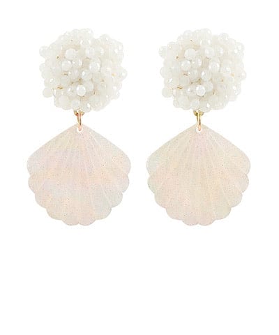 Ivory and pearl cluster seashell