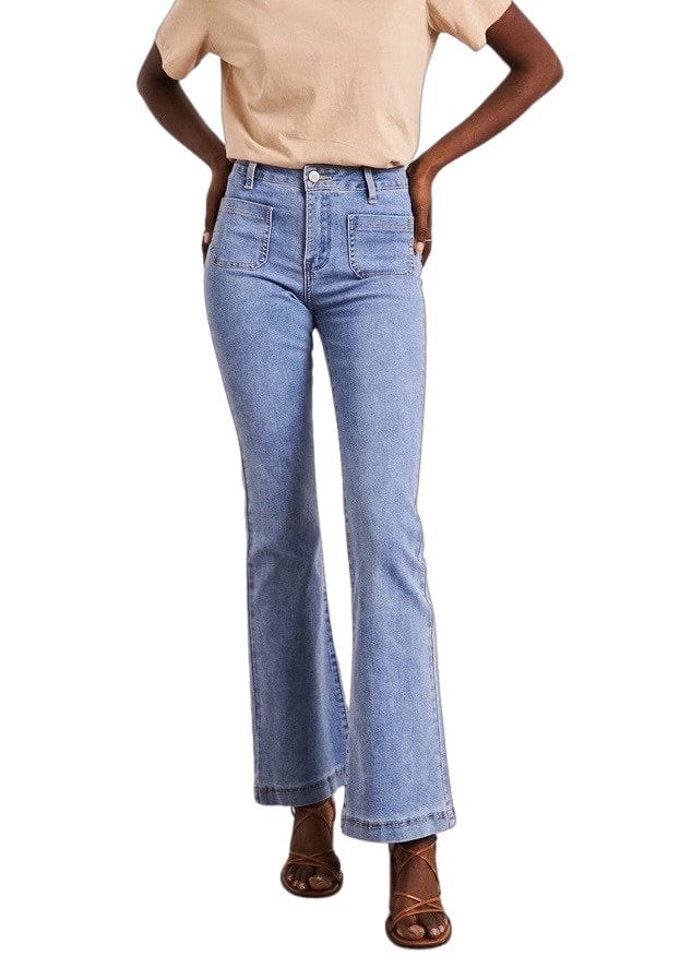 Francine mid rise flare jeans